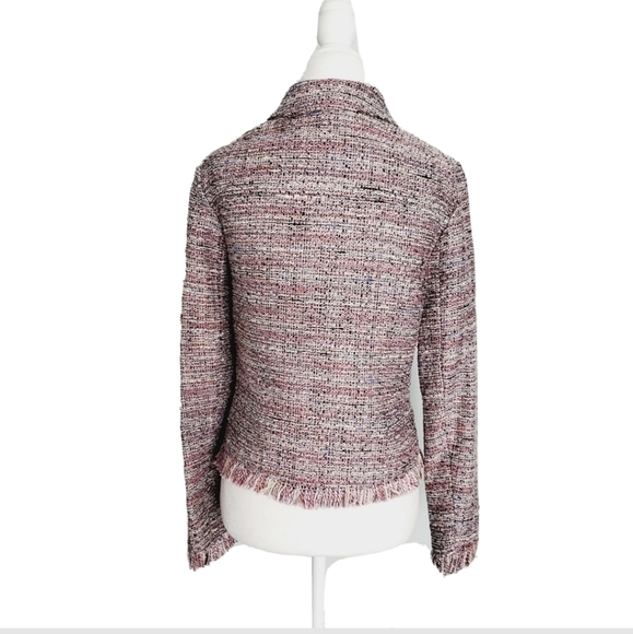 NEW Cupcakes and Cashmere Canter Tweed Jacket Pink - Picture 4 of 6